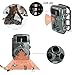 Elepawl Trail Hunting Camera, Wildlife Game Camera 12MP 1080P HD With Time Lapse 65ft 120°Wide Angle Infrared Night Vision 2.4