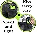 Small Green Binoculars for Travel | Clear Optics | Lightweight Durable Metal Body | Gift Idea | Bird Watching Boating Hunting Camping Theater Opera Hiking Accessory| Compact Case