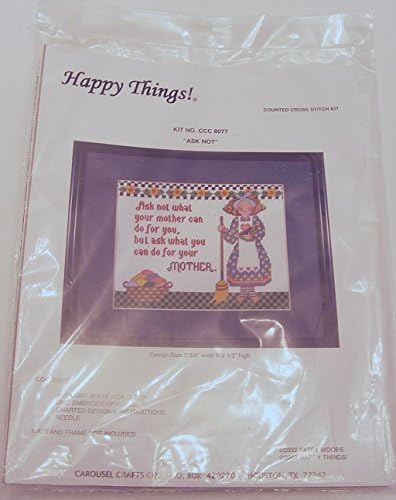 Happy Things Kit No. CCC 8077 Ask What Your Mother Can Do For You