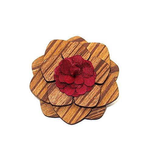 BanWood Creative Wood Boutonniere For Men