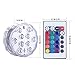 LED Submersible Light Kit, Submersible flower design,creating multicolor lighting effect(1 pack)