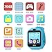 aolee Kids Phone Smart Watch Games Watch for 4-15 Years Old Children Digital Watch Touch Screen Camera Anti-Lost Pedometer Clock etc (Blue)