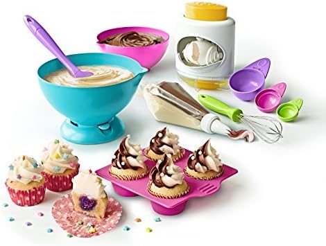 Real Cooking Ultimate Baking Starter Set - 37 Pc. Kit Includes Sprinkles, Cake &amp; Frosting Mix by Skyrocket Toys