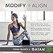 Gaiam Yoga Block – Supportive Latex-Free EVA Foam Soft Non-Slip Surface for Yoga, Pilates, Meditation, Purplethumb 4