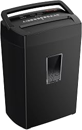 Bonsaii 12-Sheet Cross Cut Shredder P4 5x20mm 21L Auto Start/Reverse