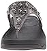 FitFlop Women's Biker Chic Flip Flop, Pewter, 6 M US