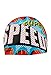 Speedo Elastomeric Silicone 'Boom Pow' Swim Cap
