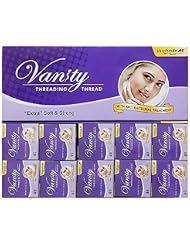 Vanity Eyebrow Threading 10 Spool x 300 Meter Extra Soft Strong
