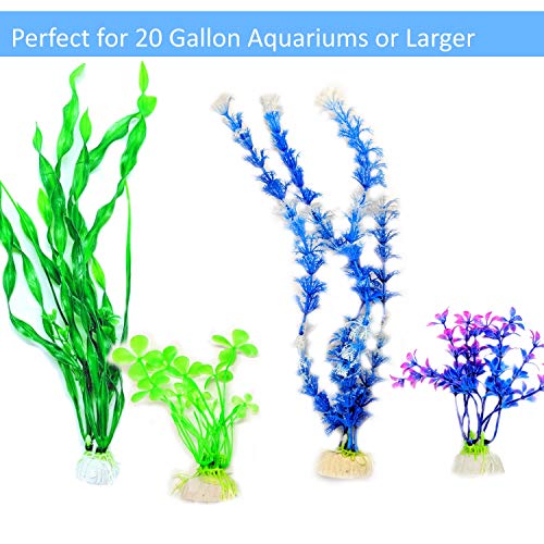 5 Otterly+Pets+Aquarium+Plastic+Plants