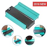 Contour Gauge Duplicator,Plastic Contour Gauge 5 Inch, Contour Profile Copy Gauge, Shape Duplicator, Edge Shaping Measure Ruler,Standard Wood Marking Tool Tiling Laminate Tiles General Tools