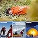 ropoda Emergency Sleeping Bag Survival Bivy Sack - Use as Emergency Bivy Sack, Survival Sleeping Bag, Mylar Emergency Blanket-Includes Stuff Sack with Survival Whistle