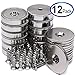 12 Packs of CMS Magnetics 88 LB Holding Power Neodymium Cup Magnets w/ #10 Countersunk Hole Dia 1.26" - Matching Strikers & Screws Included - Magnets Protected from Breaking | Magnetic Round Bases 12 Packs of CMS Magnetics 88 LB Holding Power Neodymium Cup Magnets w/ #10 Countersunk Hole Dia 1.26" - Matching Strikers & Screws Included - Magnets Protected from Breaking | Magnetic Round Bases primary