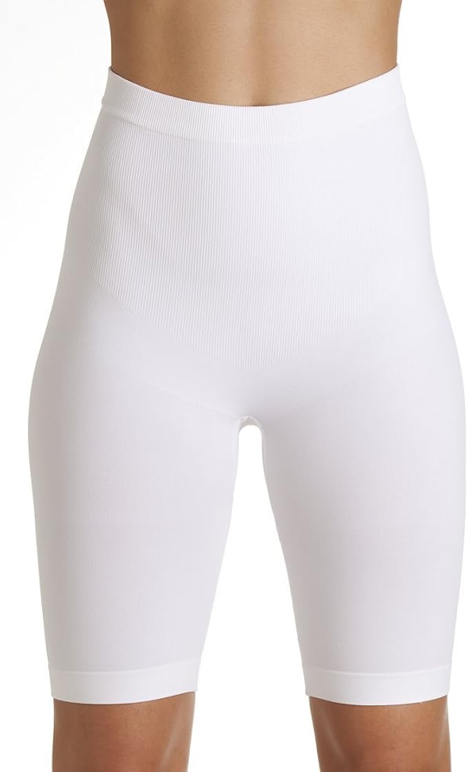 CAMILLE Damen Miederhose für schlanke Oberschenkel - Nahtlose Shapewear