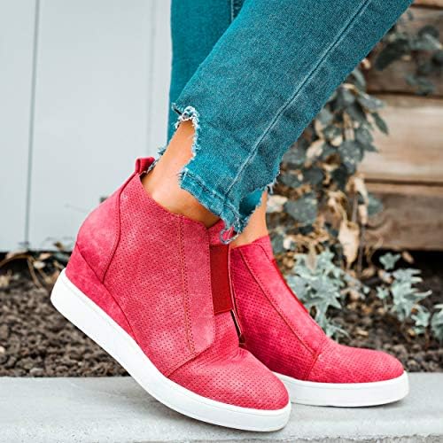 journee wedge sneakers