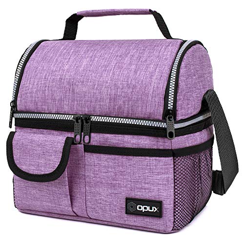 large lunch bolsa with shoulder strap