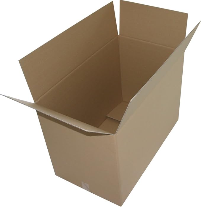 2 Stück Faltkartons 1000x600x600 mm Umzugskartons 2.40 BC 2 wellig stabil Versandschachtel 100x60x60 cm DHL Kiste Post Versan