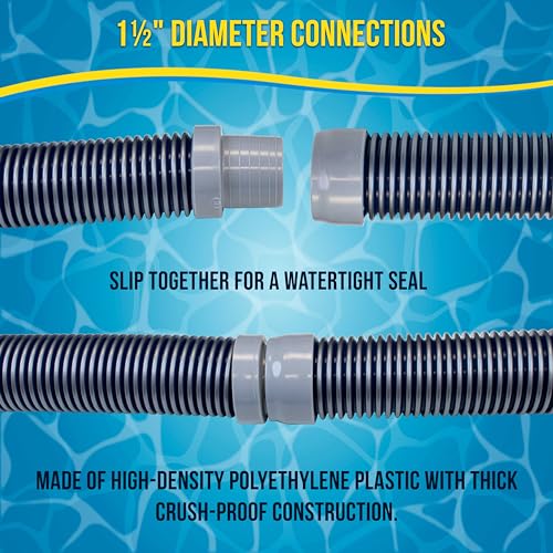 U.S. Pool Supply Pool Vacuum Hose, 8 Piece Pool Hose Set, 40" photo 8