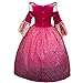 Princess Aurora Deluxe Pink Party Dress Costume (5-6)