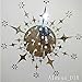 Alrens_DIY(TM) 48pcs Stars DIY Patterns Mirror Surface Crystal Wall Stickers Acrylic 3D Home Decal Living Room Murals Wall Paper Decor adesivo de parede