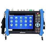 KKmoon 7 inch Touch Screen 1080P HDMI IP Camera CCTV Onvif Tester Monitor AHD/SDI/TVI/CVI PTZ/POE/WIFI/DMM/TDR/Cable Tracer/Optical Power Meter/Visual Fault Locator IPC-8600MOVTSADH