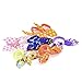 Himipopo 30 PCS Cute Girls Hair Tie Rabbit Ear Hair Ponytail Holder Terry Elastic Hair Band for Girl Women Baby Teen Kid Toddler Multi Color