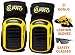 Knee Pads For Work- Heavy Duty Construction Gel knee Pads Best Tool for Tiling, Gardening, Flooring, Cleaning, Comfortable Foam Cushion, Stretchable Anti-Slip Thigh Straps with Safety Glasses & Gloves primary