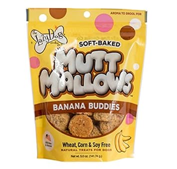 Amazon.com: Mutt Mallows – plátano Buddies – Bolsa de 5 oz ...