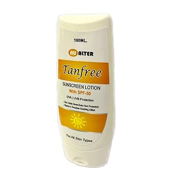 Nualter Remedies Tan-Free Sunscreen Lotion SPF 50, 100 ml