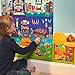Craft-tastic Jr – Wall Sticker Castle – 3-Foot Tall Castle with Over 650 Reusable Stickers