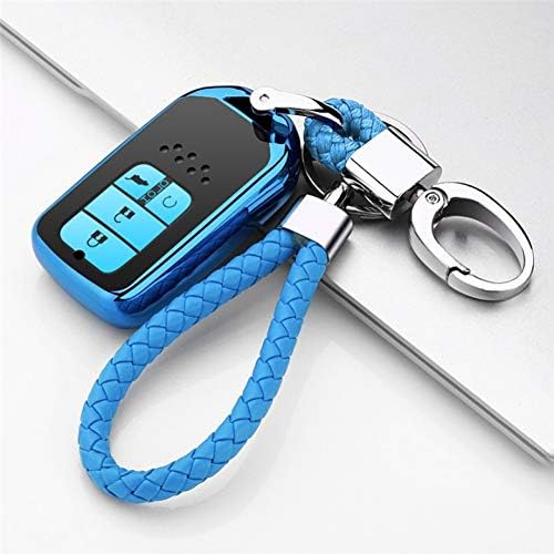 FHMMKL Soft TPU case for pc Keyring Keychain Car Key Case For Honda Civic Accord CR-V Pilot HR-V 2017 2018 2019 for CXV Car Accessories