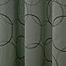 Eclipse 11250042X084SG Meridian 42-Inch By 84-Inch Blackout Single Window Curtain Panel, Sage