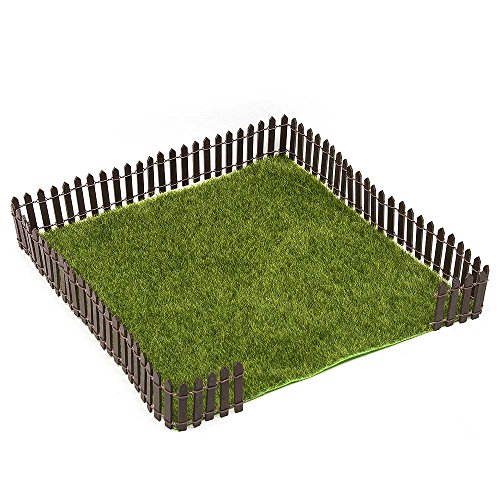 Tonsiki 40 Inch Miniature Fairy Garden Ornament Fence - Thumbnail 2