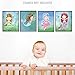 Lone Star Art Mermaids - Set of Four Photos (8x10) Unframed - Great Kid's Nursery or Child's Room Decor and Shower Gift Under $20