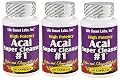 ACAI SUPER CLEANSE #1 TM (3 Bottles) HIGHLY POTENT 180 capsules ANTIOXIDANT, Detox, Colon Cleanse, Weight Loss