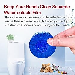 KIISIISO Automatic Toilet Bowl Cleaners Tablets,18