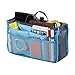 ETTP Insert Bag Organizer, Bag in Bag for Handbag Purse Organizer (13 Pockets, Blue), Large
