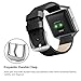 Andyou for Fitbit Blaze Bands Leather with Frame Small & Large (5