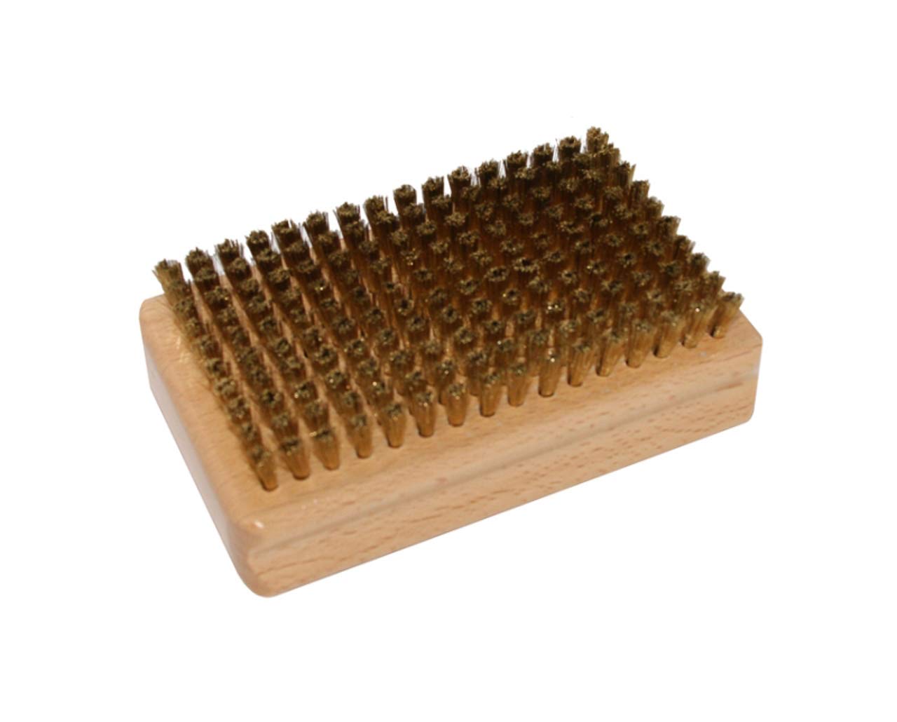 Brass Ski and Snowboard Waxing Brush