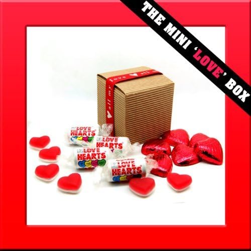 Squiggly Sweets The Mini Love Box - Perfect Valentine's Day Romantic Gift