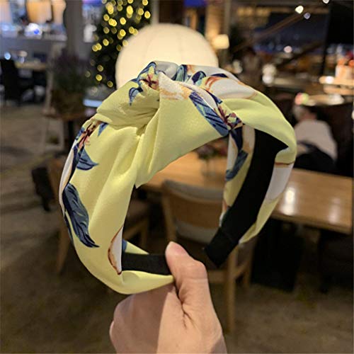 YOMXL Headbands,Wide Cross Knot Hair Band Cute Bow Hair Hoops Simple Chiffon Headbands Women Hair Accessories