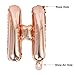 LANGXUN Foil Happy Birthday Balloons Banner for Birthday Party Supplies and Birthday Decorations (Rose Gold)