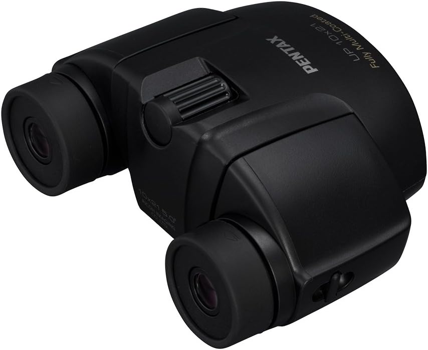PentaxUP 10x21 black Binoculars (Black)
