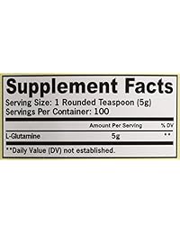 GAT puro y potente L-Glutamine suplemento para Advanced Atleta Recuperación, 500 gramo