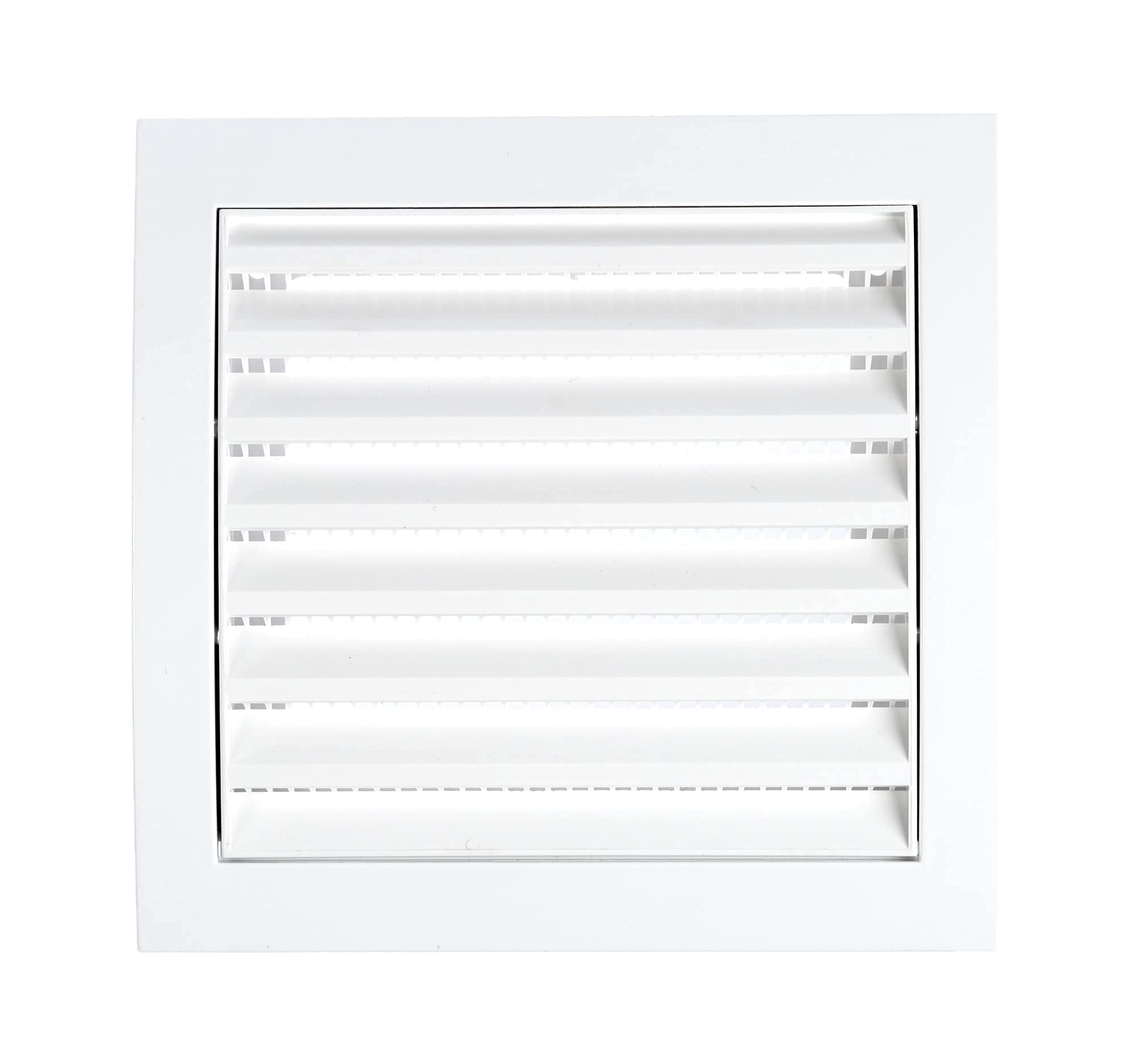 Steinberg14 White ABS Plastic Ventilation Grille - 150x150mm / 6x6'' Vent Cover