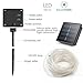 Solar LED Rope Lights, 33FT 8 Modes 100LED, Solar Powered Waterproof Tube Light, Copper Wire String Lights Outdoor Christmas Starry Fairy Decoration Lights for Camping Fence Yard Balcony (Cool White)