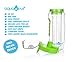 AquaFrut 32 OZ Fruit Infuser Water Bottle BPA-Free Fruit Infusion Sports Bottle - Flip Top Lid w Drinking Spout, Leak Proof, Made of Durable Tritan. Free Recipe eBook! (Green)