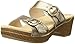 Dansko Women's Sophie Slide Sandal, Gold Nappa, 40 M EU (9.5-10 US)