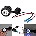 WINOMO Dual USB 4.2A 5V Socket Charger 12/24V Waterproof Power Outlet for Auto Car Motorcycle (Blue Light)