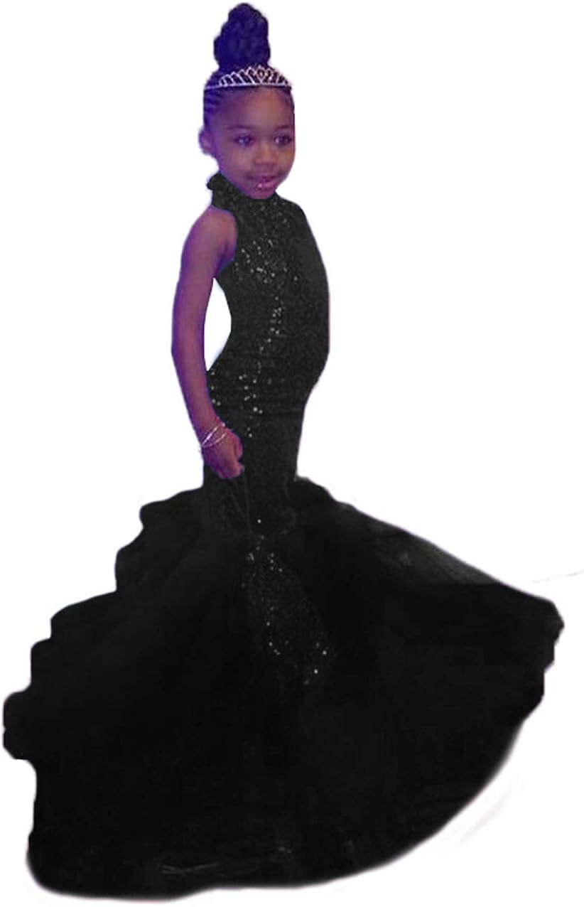 little girl mermaid prom dress