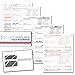 W2 Tax Forms 2021 - Tangible Values 4-Part, 25 Pack Laser Tax Form Kit with Envelopes